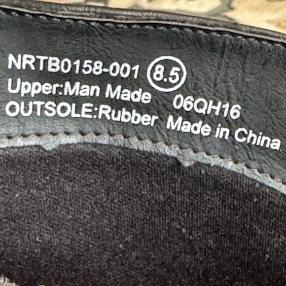 Not Rated Stacey High Harness Slouchy Boots Rhinestone Straps And Buckles - Picture 16 of 16